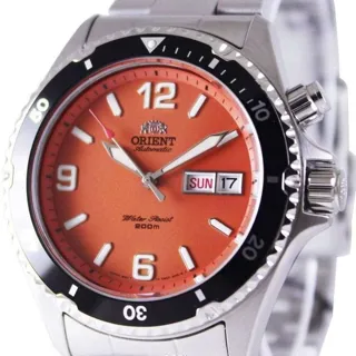 Orient Mako FAA02006M9 41.5mm Stainless steel Orange