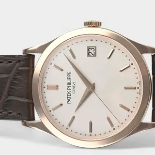 Patek Philippe Calatrava 5296R-010 38mm Rose gold White