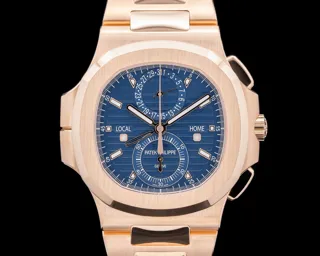 Patek Philippe Nautilus 5990/1R-001 40.5mm Rose gold Blue