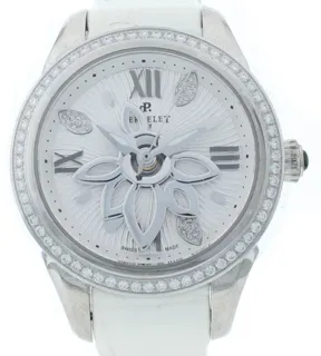 Perrelet New Diamond Flower A2066/1 36.5mm Stainless steel White