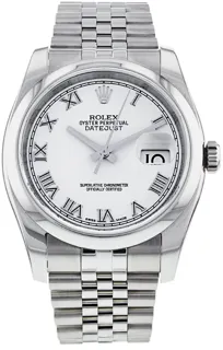 Rolex Datejust 116200 Stainless steel White