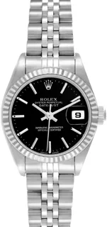 Rolex Datejust 79174 Stainless steel Black