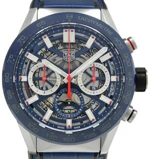 TAG Heuer Carrera CBG2011.FC6430 43mm Stainless steel Skeletonized