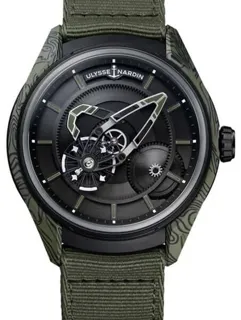 Ulysse Nardin Freak 2303-270-2A-KAKI/0B Carbon fiber and Titanium and Black DLC Black