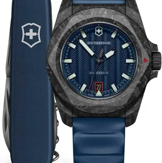 Victorinox I.N.O.X. 242022.1 41mm Carbon fiber Blue