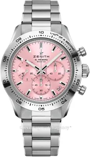 Zenith Chronomaster Sport 03.3109.3600/18.M3100 Stainless steel Pink