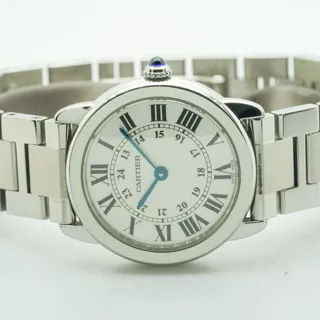 Cartier Ronde Solo de Cartier W6701004 29mm Stainless steel Silver