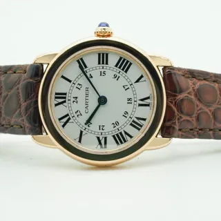 Cartier Ronde de Cartier W6701007 29.5mm Rose gold Silver