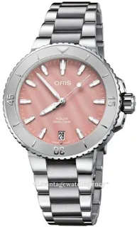 Oris Aquis 01 733 7770 4158-07 8 18 05P 36.5mm Stainless steel Red