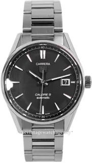 TAG Heuer Carrera Calibre 5 WAR211A.BA0782 Stainless steel Black