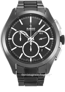 Rado HyperChrome R32275152 45mm Ceramic and Stainless steel Black