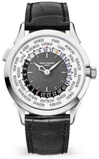 Patek Philippe World Time 5230G-014 White gold White and Gray