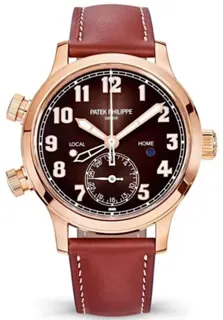 Patek Philippe Calatrava 7234R-001 Rose gold Brown