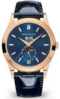 Patek Philippe Annual Calendar 5396R-015 Rose gold Blue