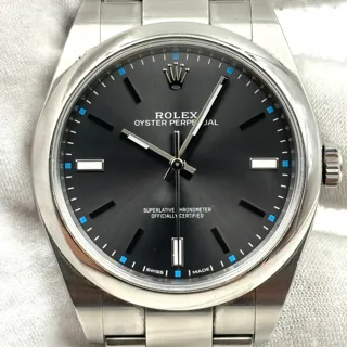 Rolex Oyster Perpetual 114300-0001 39mm Stainless steel Gray