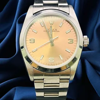 Rolex Oyster Perpetual 67480 31mm Stainless steel Salmon