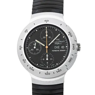 IWC Porsche Design IW3701 41mm Stainless steel and Nickel Black