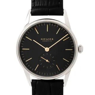 NOMOS Orion Stainless steel Black