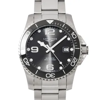 Longines HydroConquest L3.781.4.76.6 Stainless steel Gray