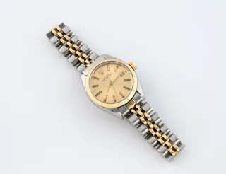 Rolex Datejust 24mm Stainless steel and 18k yellow gold Champagne