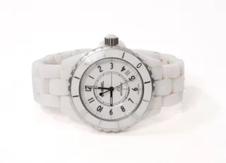 Chanel J12 42mm Ceramic and Stainless steel White