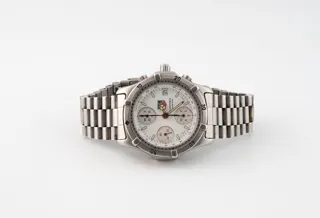 TAG Heuer 37mm Stainless steel White