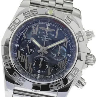 Breitling Chronomat AB0111 44mm Stainless steel Blue