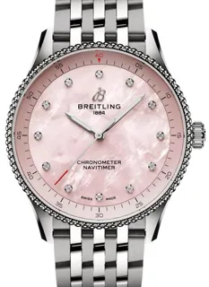 Breitling Navitimer A77320D91K1A1 Stainless steel Pink