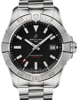 Breitling Avenger A17328101B1A1 Stainless steel Black