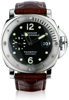 Panerai Submersible Pam 0024 41mm Stainless steel Black