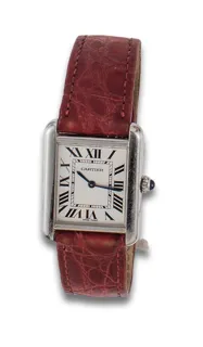 Cartier Tank 24mm Stainless steel Silver