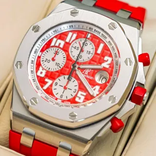 Audemars Piguet Royal Oak Offshore 26108ST.OO.D066CR.01 ( OAK  ) 42mm Stainless steel Red