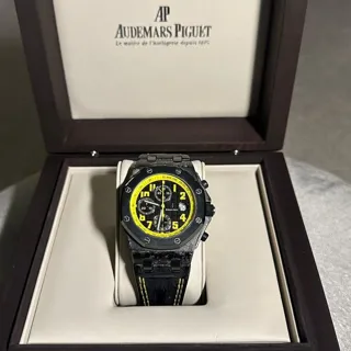 Audemars Piguet Royal Oak Offshore 26176FO.OO.D101CR.02 42mm Carbon fiber and Ceramic and Titanium Black