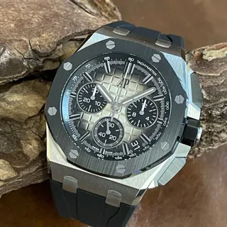 Audemars Piguet Royal Oak Offshore 26420SO.OO.A600CA.01 43mm Stainless steel Brown