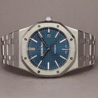 Audemars Piguet Royal Oak Selfwinding 15400ST.OO.1220ST.03 ( OAK  ) 41mm Stainless steel Blue