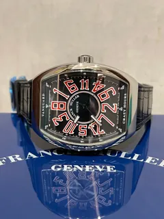 Franck Muller Crazy Hours V45 CH OR AC BL Stainless steel Black