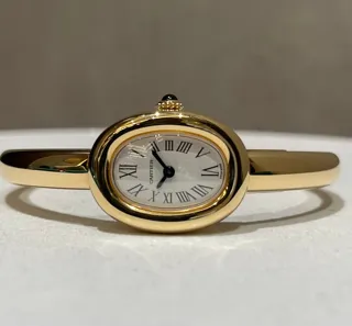 Cartier Baignoire WGBA0021 185mm Yellow gold Silver