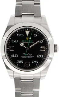 Rolex Air King 116900 40mm Stainless steel Black