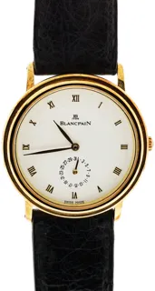 Blancpain Villeret 4795 34mm Yellow gold White