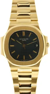 Patek Philippe Nautilus 3800/001 37mm Yellow gold blu