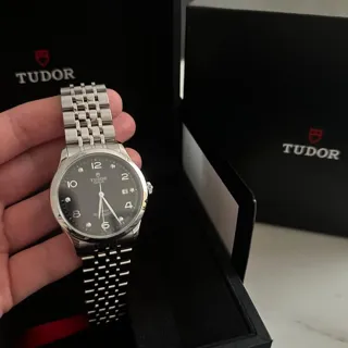 Tudor 1926 M91550-0004 39mm Stainless steel Black