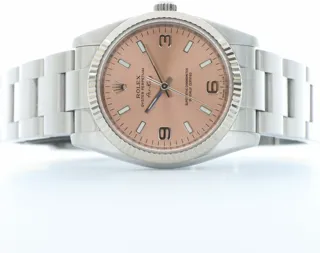 Rolex Air King 114234 34mm Stainless steel rosa