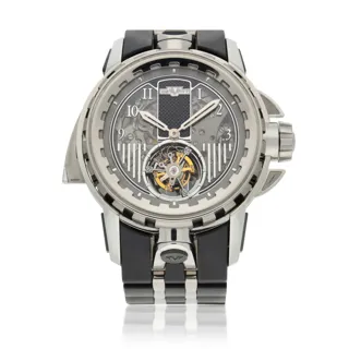 Dewitt Academia 45.5mm Titanium Semi-skeletonized