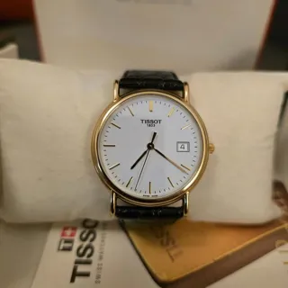 Tissot Carson T71.3.429.11 36mm Yellow gold White