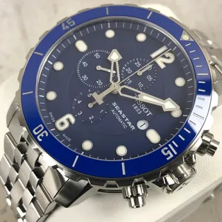 Tissot Seastar T066.427.11.047.02 48mm Stainless steel Blue