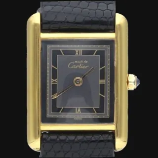 Cartier Tank Vermeil MT41199 Gold-plated Gray