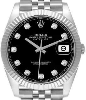 Rolex Datejust 41 126334 Stainless steel Black