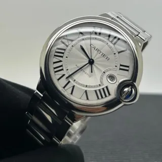 Cartier Ballon Bleu 42mm 3765 42mm Stainless steel White