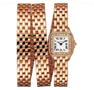 Cartier Panthère WJPN0013 20mm Rose gold Silver