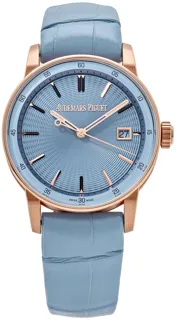 Audemars Piguet Code 11.59 77410OR.OO.A344CR.01 38mm Rose gold Light blue